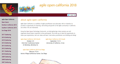 Desktop Screenshot of agileopencalifornia.com